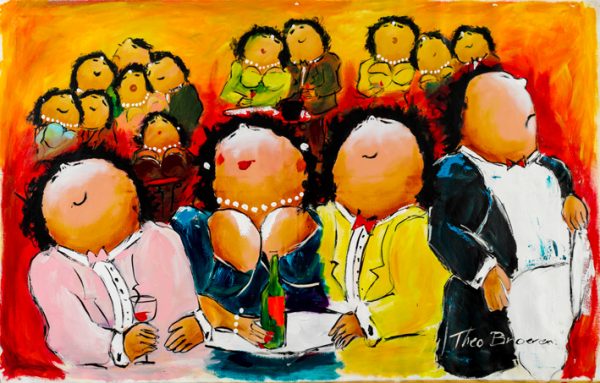 Dikke Dames Paintings by Theo Broeren @ Casa de los Sentidos - Javea - Groot Feest