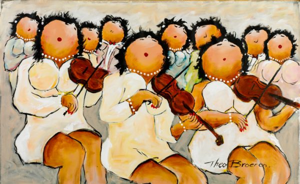 Dikke Dames Paintings by Theo Broeren @ Casa de los Sentidos - Javea - Orkest