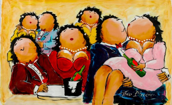 Dikke Dames Paintings by Theo Broeren @ Casa de los Sentidos - Javea - Spain - Ware liefde